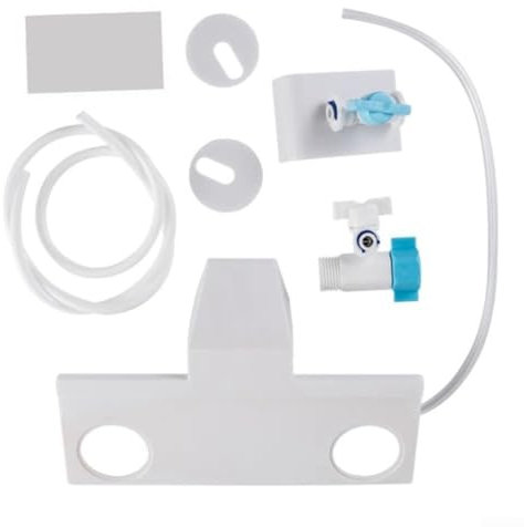 Kit de descarga de inodoro vertical con control de salida de agua ajustable