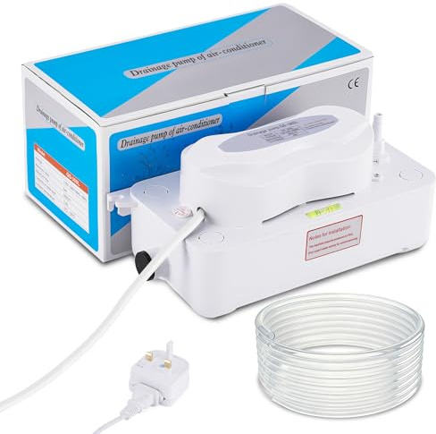 BAOSHISHAN Condensate Pump 360L/H Air Conditioning Drainage Pump | Includes 5M Drain Pipe, 1800ML Tank,Supports AC Systems Up to 30KW
