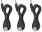 3pcs Cable de alimentación USB Cable de Carga Cable Línea DC 5V Jack Cargador para Altavoz del teléfono del Ventilador