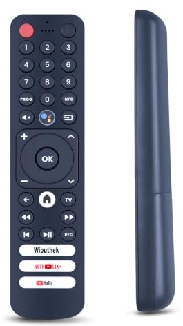 RYQIF Ersatzfernbedienung für waipu.tv 4K Stick 1. Generation | Sprachsteuerung,Empfindlich,Voll Funktionsfähig