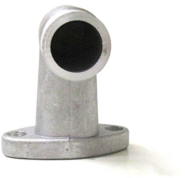 Ansaugstutzen offen 15mm/20mm passend für Puch Maxi E50 mit Bing-Vergaser – Tuning Racing, 37mm Stehbolzenabstand, für Maxi, E, K, L, N, P, S, GS, Sport – Aluminium, Racing-Vergaseranschluss