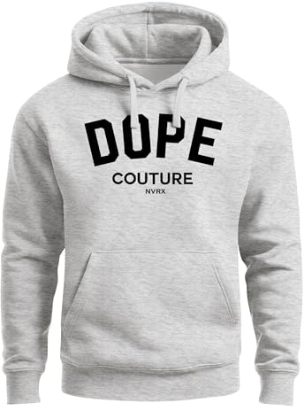 Neverless Hoodie Herren DOPE Couture Kapuzen-Pullover Männer