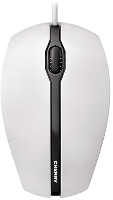 CHERRY Gentix Corded Optical Mouse White/grey