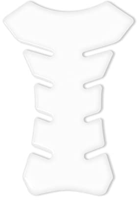 4R Quattroerre.it 18096 Protezione per Serbatoio Moto Racing Graphic 3D, Trasparente Glitter