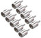 sourcing map 25mm Diamond Drill Bits Hole Saws for Glass Tile Porcelain Marble Ceramic Bottles Pots Brick 10 Pcs
