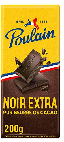 Poulain Tablette de Chocolat Noir Extra 200 g