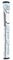 Super Stroke Traxion Pistol GT™ 1.0 Golf Putter Grip, Tiff/Gray/White