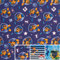 Swafing Paw Patrol Baumwolljersey Stoff Coupon für (Chase dunkelblau, 0,5m)