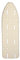 Simplify Iron Board Cover, Cotton, Gold