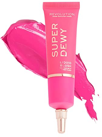 Makeup Revolution Fard liquido Superdewy, You Had Me at First Blush, 15 ml.