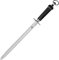 MITSUMOTO SAKARI Messerschärfer aus Stahl, 25,4 cm, japanischer Hartstahl, flacher Honstahl, professioneller Küchenmesserschärfer (ABS-Griff und starker Magnet)