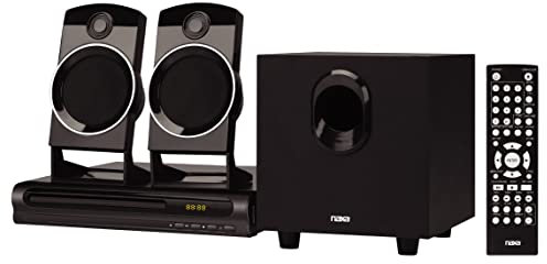 Naxa Electronics ND-863 - Sistema de altavoces DVD para cine en casa de 2.1 canales