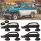 4 Stück Dachbox Befestigung U Bügel, Auto Universal U-förmige Halterungs, U-Schrauben Schellen 8.5cm Innenbreite, Dachbox Halterung Befestigung, mit 8 Sicherungsmuttern U-Halterung