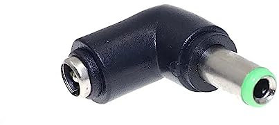 helpers lab Adaptateur d'alimentation CC 6,3 x 3,0 mm vers 5,5 x 2,1 mm pour ordinateur portable Toshiba Portege M100 / R200 Series Chargeur de batterie CC