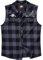 Brandit Ozzy Check Shirt Sleeveless, Farbe: Black_Grey_ch, Größe: L