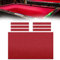 Billardtuch, Billard Stoff Billardtisch Filz Billardtuch für 7ft 8ft und 9ft Pooltische Billardtischfilz Mattenstreifen,Bar,Hotel,Professionelle Billardtischdecke,Rot,8ft/2.43m