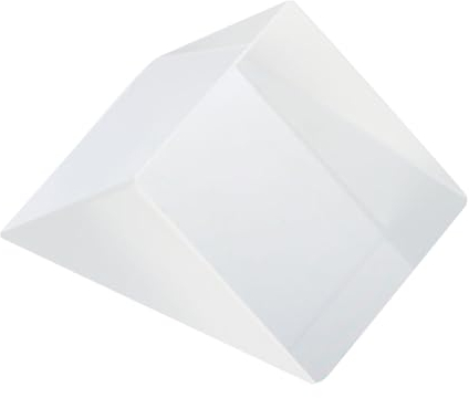 CLISPEED 1Stk Optische experimentelle Instrumente terassentisch geschenke für kinder physics toys optical Lichtspektrum werkzeug rechter Prisma Zubehör Ausrüstung Laborgeräte Glas