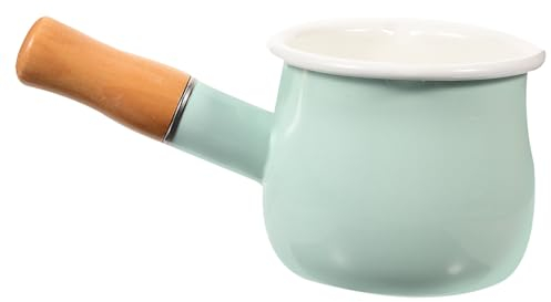 Sartenes Cacerola Con Asa Wok Antiadherente Olla De Con Asa Sarten Freidora Cacerola Multifunción Olla De Cocina Para Familiar Esmalte Bebé Olla De Calentamiento
