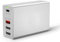 Cargador USB C de 100 W, estación de carga tipo C de 4 puertos, 100 W, USB C PD 3.0, 18 W, QC 3.0 y 12 W, puertos USB de carga rápida, adaptador de corriente USB C PD para MacBook Pro/Air, iPad,