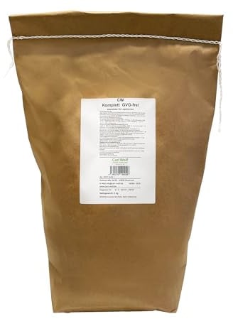 Carl Wolf Lege Komplett - Alleinfuttermittel für Legehennen, fein gebrochen, 3 kg - für Hühnerfutter - Wachteln - Enten - Ziervögel