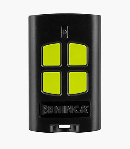 Benincà TO.GO4VA 4-Kanal-Fernbedienung 433,92 MHz Garagentor Fernbedienung mit Dual-Codierung Advanced Rolling Code und Rolling Code - 128 und 68 Bit Übertragung