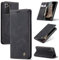 owlhold Funda para Samsung Galaxy S21 FE 5G,Funda Avanzado PU Piel [Tarjetas y Billetera][Soporte Plegable][Cierre Magnético] Antigolpes Libro Case Carcasa para Samsung S21 FE 5G-Negro