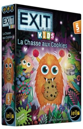 Jeu d'escape game Iello Exit Kids 2 La Chasse aux Cookies