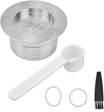 Capsule di caffè ricaricabili in acciaio inossidabile Cialde riutilizzabili Accessorio per macchina da caffè per uso domestico in cucina - Lavazza Blu B951/ Saeco CB-100 / Lavazza Classy
