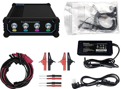 Micsig Oscilloscope VATO2004, Virtual Automotive Tablet Oscilloscope with 4 Channels 200Mhz Bandwidth 1GSa/s Sampling Rate 50Mpts Memory, Automotive Diagnostic Oscilloscope (VATO2004)