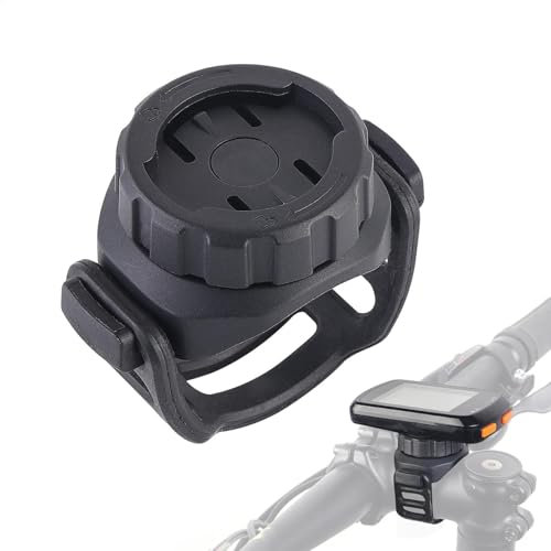 Bikes Computer Mount Compatible with Garmins/G G+/Mage ne C406 C206 GPS 360 Rotation Front Bracket, Quick Release Non-Slip Base