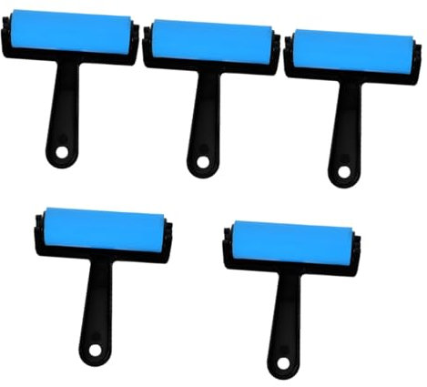 LALAFINA 5pcs Crafting Rollers Roller for Diamond Art Printmaking Glue Applicator for Art