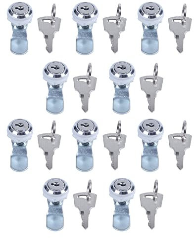 Reinscer 10X Nuetzliche Schliessanlage Fuer Aktenschrank mit Schluessel Dazu