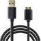 Cavo USB 3.0 Tipo A a Micro B [1M], Cavo di Sincronizzazione Alta Velocità 5Gbps, Compatibile con Hard Disk Esterno WD, Toshiba Canvio, S5/Note 3, Fotocamere HD e Altri Dispositivi