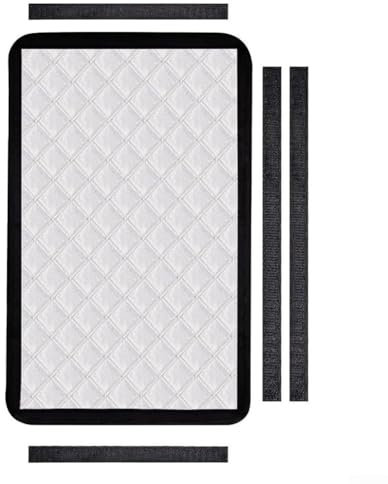 Pare-soleil de porte et fenêtre de camping-car, 63,5 x 41 cm, pliable, pare-soleil pour camping-car, rideau de douche occultant avec autocollants