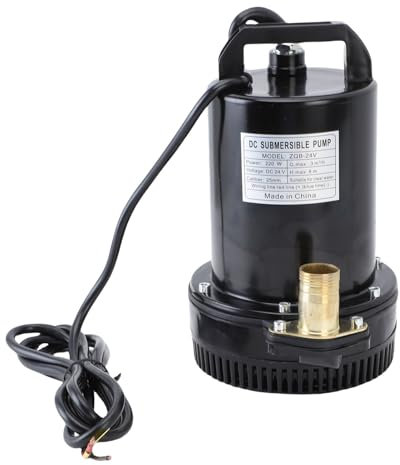 Fabater Submersible Water Pumps, 220W 792GPH 26ft Lift Sump Pump with 1in Outlet Adapter, Thermoplastic Portable Utility Pump for Swimming Pool, Hot Tubs, Flooded House, Basement