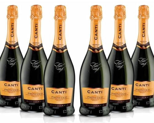 Canti Prosecco | Millesimato | 75CL Bottle | ABV 10.5% | Pack of 6