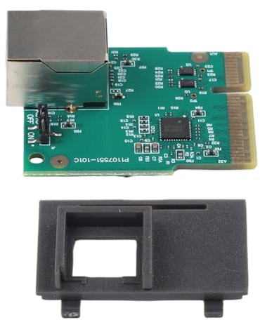 CashMuch Upade Ethernet-Modul-Kit P1112640-015 für Zebra Zd421 Zd421T Zd421D Drucker 203Dpi 300Dpi, Een Black PCB Platine, kompatibel mit Thermodruckern
