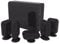 Q Acoustics 7000i Plus 5.1 Noir set d'enceintes - Sets d'enceintes (Home cinéma, Noir, 2-voies, 100 W, 95 - 20000 Hz, 6 Ohm)