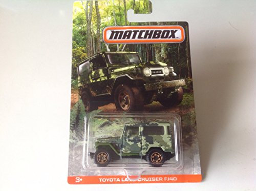 Matchbox 2017 Camouflage Serie Toyota Land Cruiser FJ40 grün