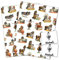 Geschenkpapier Pferd und Pony von Thelwell
