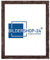 Bildershop-24 Puzzlerahmen London für Puzzle ca. 1000-1500 Teile 84x60cm 60x84cm Braun Vintage mit Acrylglas