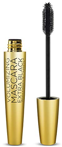 Stargazer Volumizing Extra Black Mascara Enthält Capixyl und Fasern für Volumen und Verlängerung. Enthält eine spezielle Silikon-Bürste.