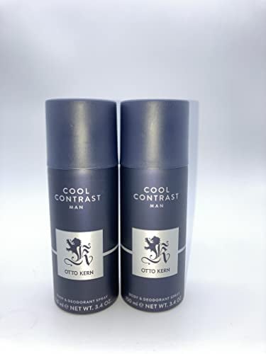 OTTO KERN COOL CONTRAST MAN Deodorant Spray 2 x 150 ml / 300 ml