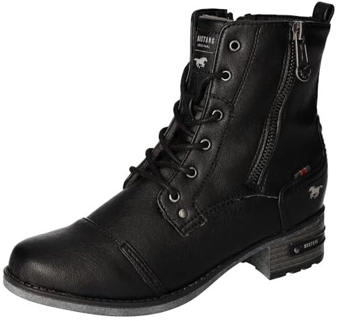 Mustang 1229-513, Stivaletto Donna, Nero, 37 EU