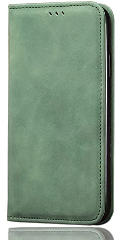 SEAHAI Hülle für Motorola Moto G30/Moto G20/Moto G10/Moto G10 Power Handyhülle, PU Leder Flip Brieftasche Schutzhülle mit Standfunktion/Kartenfach Stoßfeste Lederhülle Ultra-dünn Klapphülle - Grün