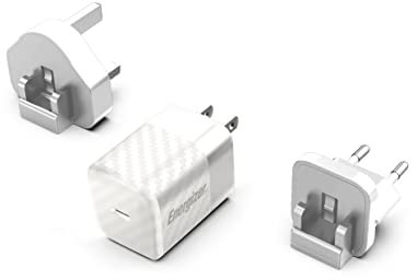 Energizer Universal Mobile Device Charger, AC Indoor, White