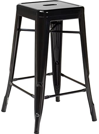 SKLUM Barhocker aus Stahl LIX Schwarz ↑65 cm