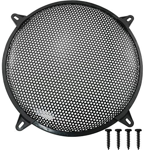 JJHXSM Rejilla para altavoz de 12 pulgadas, cubierta de malla para altavoz con tornillos M3 x 20