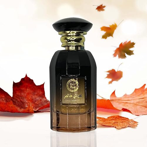OUDI Khalis Eau De Parfum 100ml | Aromatic, Woody, Amber, Indan OUD & Saffron | Long Lasting | Unisex Perfumes For Men and Women | By Oudi