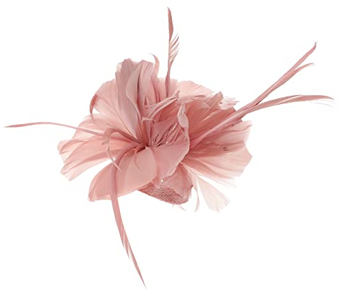 Lurrose Fascinator Hairclip Frauen Tee Party Hackt Barrette 20S Derby Hut Braut Braut Baut Bautüm Karraarranadel für